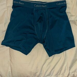 Calvin Klein Men's Teal Boxer Briefs